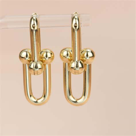 lv earrings dupe|tiffany hardwear earrings dupe.